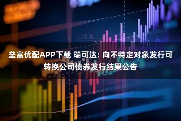 垒富优配APP下载 瑞可达: 向不特定对象发行可转换公司债券发行结果公告